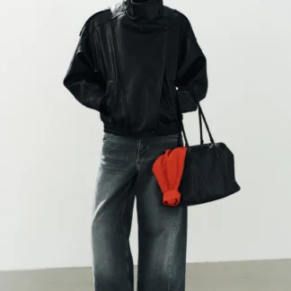 ZARA LEATHER EFFECT JACKET
