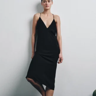 ZARA MULTI-WAY STRAPPY SLIP DRESS