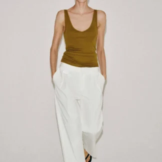 ZARA COTTON STRAPPY TOP