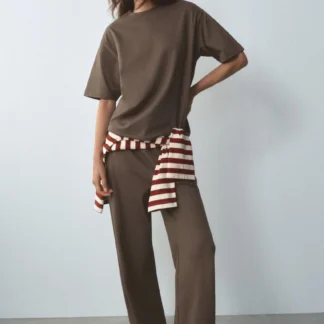ZARA ROUND NECK T-SHIRT