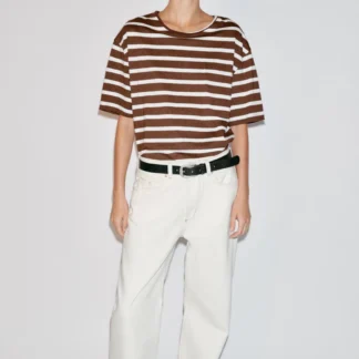 ZARA STRIPED SHORT SLEEVE T-SHIRT