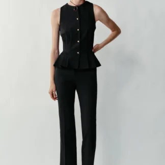 ZARA MINI FLARE TROUSERS