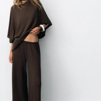 ZARA RUSTIC TROUSERS WITH VENTS