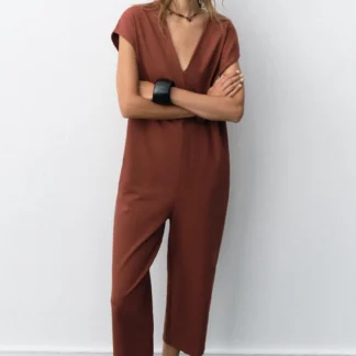 ZARA HEAVY COTTON JUMPSUIT