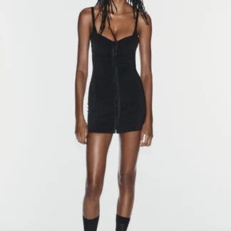 ZARA COMBINED CORSETRY-INSPIRED DRESS