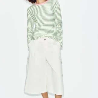 ZARA STRIPED LONG SLEEVE T-SHIRT