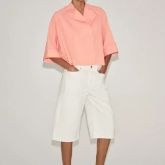 ZARA ZW COLLECTION ASYMMETRIC STRIPED SHIRT
