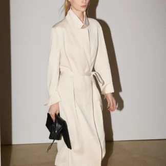 ZARA ZW COLLECTION BELTED COAT