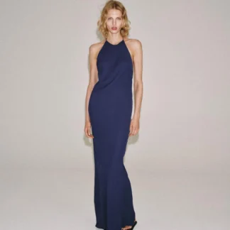 ZARA ZW COLLECTION HALTER NECK DRESS