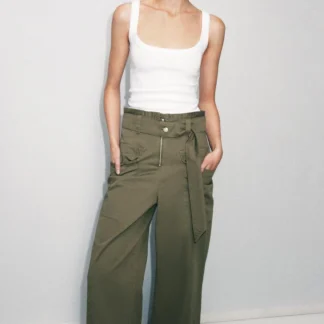 ZARA COTTON SLEEVELESS TOP