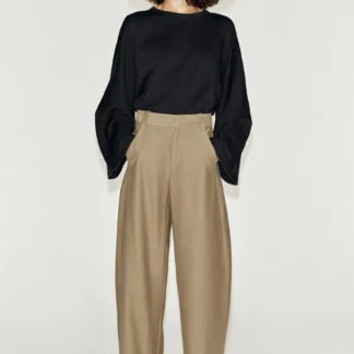 ZARA BARREL TROUSERS