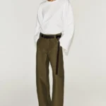ZARA BARREL TROUSERS