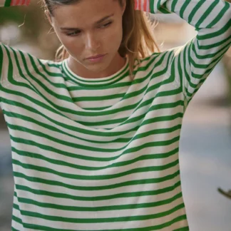 ZARA STRIPED KNIT JUMPER
