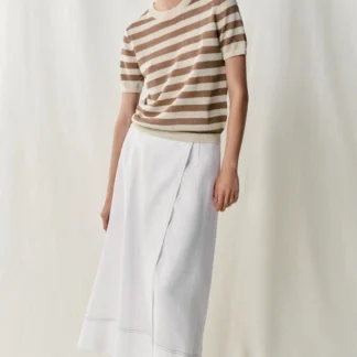 ZARA SHORT SLEEVE KNIT TOP