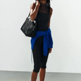 ZARA COMBINED TULLE BODYSUIT