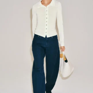 ZARA BUTTONED TOP