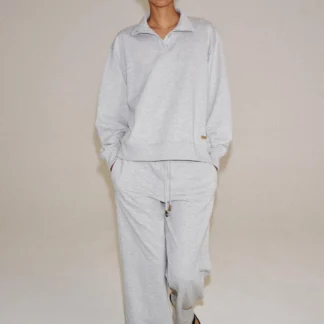 ZARA BUTTON-UP PLUSH SWEATSHIRT