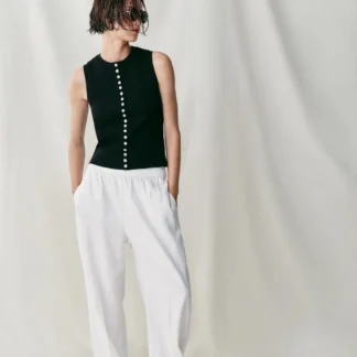 ZARA BUTTONED TOP