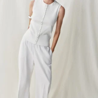 ZARA BUTTONED TOP