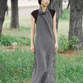 ZARA ZW COLLECTION HALTER DOT DRESS