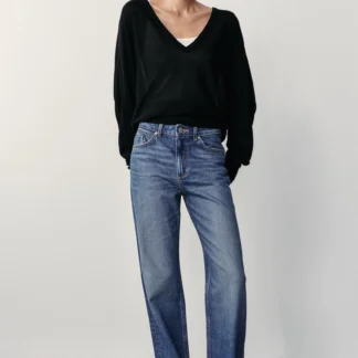 ZARA Z1975 HIGH-WAIST REGULAR LONG-LENGTH JEANS