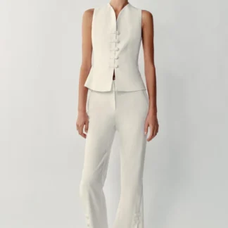 ZARA TROUSERS WITH VENTS ON THE HEM