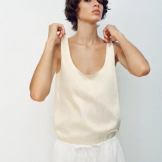 ZARA SATIN STRAPPY TOP
