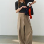 ZARA PLEATED BALLOON TROUSERS
