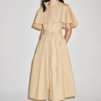 ZARA ZW COLLECTION CAPE SHIRT DRESS