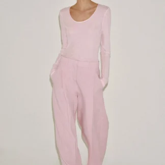 ZARA コットンクルーネックTシャツ