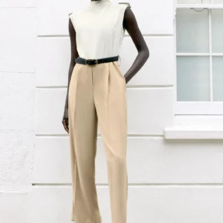 ZARA COMBINED BELTED JUMPSUIT