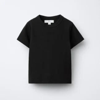 ZARA PLAIN INTERLOCK T-SHIRT