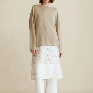ZARA 100% LINEN KNIT JUMPER CREATED BY CARAMEL LONDON X ZARA