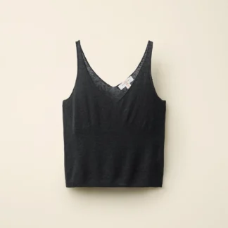 ZARA LINEN KNIT STRAPPY TOP CREATED BY CARAMEL LONDON X ZARA