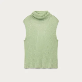 ZARA METALLIC THREAD KNIT TOP MARISA BERENSON X ZARA