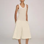ZARA CONTRAST PIPING TOP
