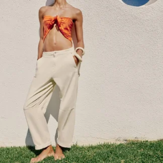ZARA Z1975 LOOSE CHINO JEANS