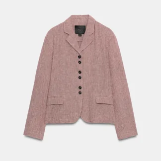 ZARA ZW COLLECTION LINEN BLEND BLAZER