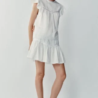ZARA ROMANTIC LACE TRIM SKORT