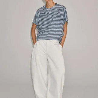 ZARA STRIPED OVERSIZED T-SHIRT