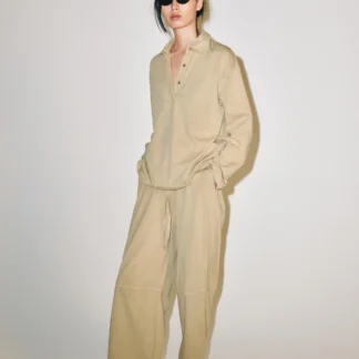 ZARA COTTON BALLOON TROUSERS