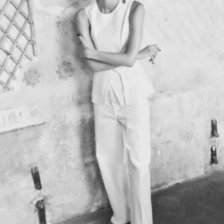 ZARA Z1975 STRAIGHT-LEG JEANS WITH PRESSED CREASE