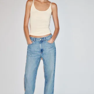 ZARA CAMI TOP WITH THIN STRAPS