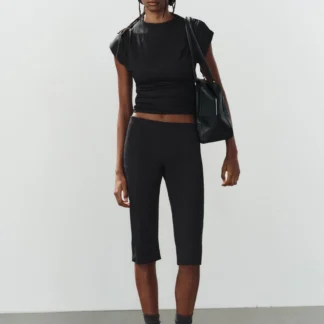 ZARA GATHERED SASH TOP