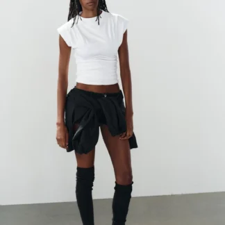ZARA GATHERED SASH TOP