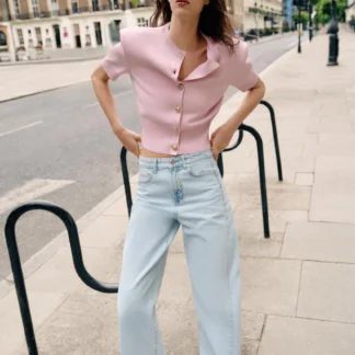 ZARA SHORT SHOULDER PAD JACKET