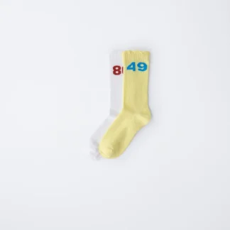 ZARA 2-PACK OF TALL NUMBER SOCKS