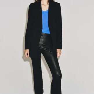 ZARA FLOWING V-NECK KNIT TOP