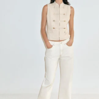 ZARA WAISTCOAT WITH FROG FASTENING