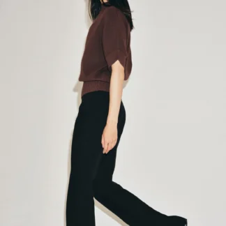 ZARA FITTED WAIST KNIT TOP